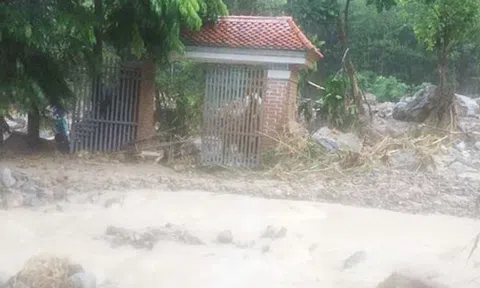 Thanh Hóa: 5 người thương vong, 2 người mất tích trong đêm do lũ quét